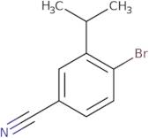 4-Bromo-3-isopropylbenzonitrile