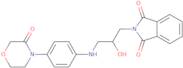 2-[(2S)-2-Hydroxy-3-[[4-(3-oxo-4-morpholinyl)phenyl]amino]propyl]-1H-isoindole-1,3(2H)-dione