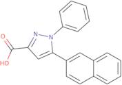 5-Naphthalen-2-yl-1-phenyl-1H-pyrazole-3-carboxylic acid