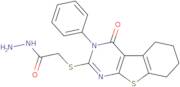 2-({3-Oxo-4-phenyl-8-thia-4,6-diazatricyclo[7.4.0.0,2,7]trideca-1(9),2(7),5-trien-5-yl}sulfanyl)ac…