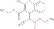 Ethyl 2-amino-4-(1-cyano-2-ethoxy-2-oxoethyl)-4H-chromene-3-carboxylate