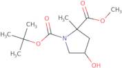 1-(tert-Butyl) 2-methyl (2R,4R)-4-hydroxy-2-methylpyrrolidine-1,2-dicarboxylate