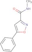 N-Methyl-5-phenyl-3-isoxazolecarboxamide