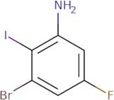 3-bromo-5-fluoro-2-iodoaniline