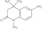 6-amino-3,4-dihydro-1,4,4-trimethylquinolin-2(1h)-one