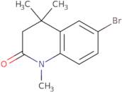 6-Bromo-1,4,4-trimethyl-3,4-dihydro-1H-quinolin-2-one