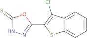 5-(3-Chloro-1-benzothiophen-2-yl)-1,3,4-oxadiazole-2-thiol