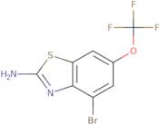 4-Bromo-6-(trifluoromethoxy)benzo[D]thiazol-2-amine