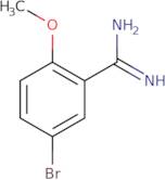 5-Bromo-2-methoxybenzene-1-carboximidamide