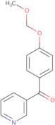 [4-(Methoxymethoxy)phenyl](pyridin-3-yl)methanone