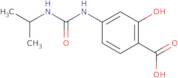 2-Hydroxy-4-{[(propan-2-yl)carbamoyl]amino}benzoic acid