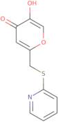 5-Hydroxy-2-((pyridin-2-ylthio)methyl)-4H-pyran-4-one