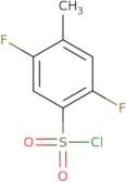 2,5-Difluoro-4-methylbenzene-1-sulfonyl chloride