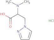 2-(Dimethylamino)-3-(1H-pyrazol-1-yl)propanoic acid hydrochloride