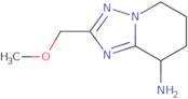 2-(Methoxymethyl)-5H,6H,7H,8H-[1,2,4]triazolo[1,5-a]pyridin-8-amine