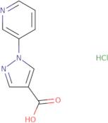 1-(Pyridin-3-yl)-1H-pyrazole-4-carboxylic acid hydrochloride