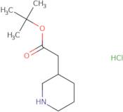 tert-Butyl 2-(piperidin-3-yl)acetate hydrochloride