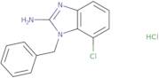 1-Benzyl-7-chloro-1H-1,3-benzodiazol-2-amine hydrochloride