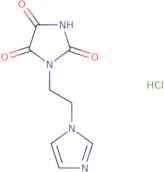 1-[2-(1H-Imidazol-1-yl)ethyl]imidazolidine-2,4,5-trione hydrochloride