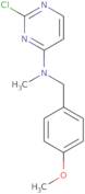 2-Chloro-N-[(4-methoxyphenyl)methyl]-N-methylpyrimidin-4-amine