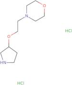 4-[2-(Pyrrolidin-3-yloxy)ethyl]morpholine dihydrochloride