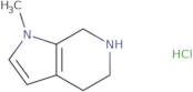 1-Methyl-1H,4H,5H,6H,7H-pyrrolo[2,3-c]pyridine hydrochloride