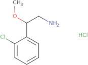 2-(2-Chlorophenyl)-2-methoxyethan-1-amine hydrochloride