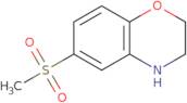 6-Methanesulfonyl-3,4-dihydro-2H-1,4-benzoxazine