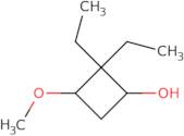 2,2-Diethyl-3-methoxycyclobutan-1-ol