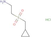 2-Cyclopropylmethanesulfonylethan-1-amine hydrochloride