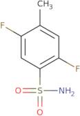 2,5-Difluoro-4-methylbenzene-1-sulfonamide