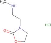 3-[2-(Methylamino)ethyl]-1,3-oxazolidin-2-one hydrochloride