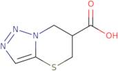 5H,6H,7H-[1,2,3]Triazolo[4,3-b][1,3]thiazine-6-carboxylic acid