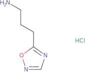 3-(1,2,4-Oxadiazol-5-yl)propan-1-amine hydrochloride