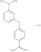 4-[3-(Dimethylamino)phenoxy]benzene-1-carboximidamide hydrochloride