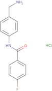 N-[4-(Aminomethyl)phenyl]-4-fluorobenzamide hydrochloride