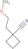 1-(2-Methoxyethyl)cyclobutane-1-carbonitrile