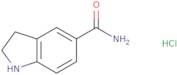 2,3-Dihydro-1H-indole-5-carboxamide hydrochloride