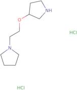 1-[2-(Pyrrolidin-3-yloxy)ethyl]pyrrolidine dihydrochloride