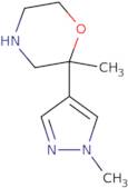 2-Methyl-2-(1-methyl-1H-pyrazol-4-yl)morpholine