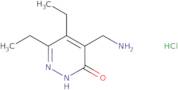 4-(Aminomethyl)-5,6-diethyl-2,3-dihydropyridazin-3-one hydrochloride