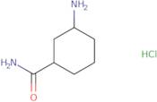 3-Aminocyclohexane-1-carboxamide hydrochloride