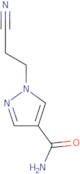 1-(2-Cyanoethyl)-1H-pyrazole-4-carboxamide