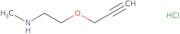 Methyl[2-(prop-2-yn-1-yloxy)ethyl]amine hydrochloride
