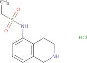N-(1,2,3,4-Tetrahydroisoquinolin-5-yl)ethane-1-sulfonamide hydrochloride