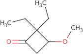 2,2-Diethyl-3-methoxycyclobutan-1-one