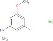 (3-Fluoro-5-methoxyphenyl)hydrazine hydrochloride