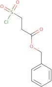 Benzyl 3-(chlorosulfonyl)propanoate