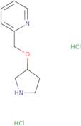 2-[(Pyrrolidin-3-yloxy)methyl]pyridine dihydrochloride