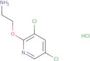 2-(2-Aminoethoxy)-3,5-dichloropyridine hydrochloride